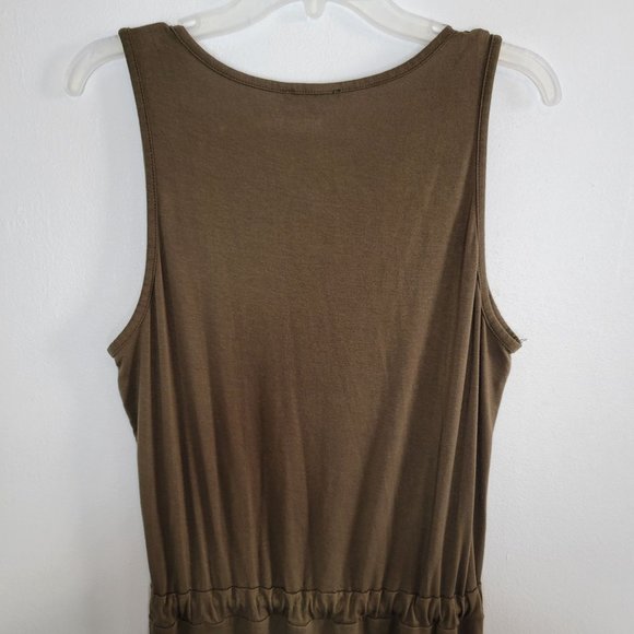 Fashion Nova Olive Green Jumpsuit Size Small - Picture 10 of 11